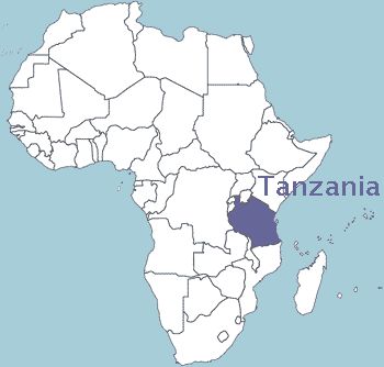 Map of Tanzania